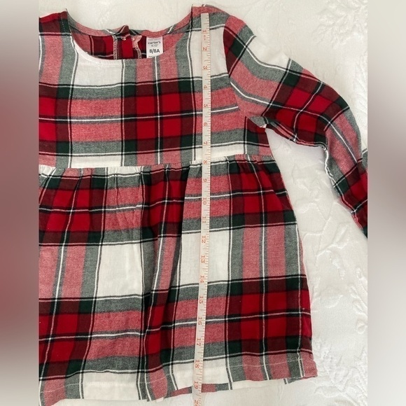Carter’s PLAID FLANNEL TARTAN TOP - Size 8/8A - Picture 7 of 7